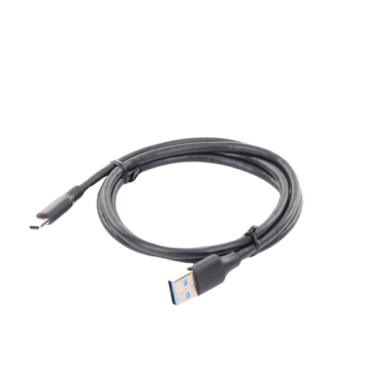 Cable USB-A a USB-C | 1 Metro | Carga y Sincronización de Datos | Carga Rápida 60W | Datos 5 Gbps | QC 3.0/2.0 | FPC | AFC | Protección Integrada | Duradero y Flexible| Caja ABS | Cubierta de TPE | Color Negro.