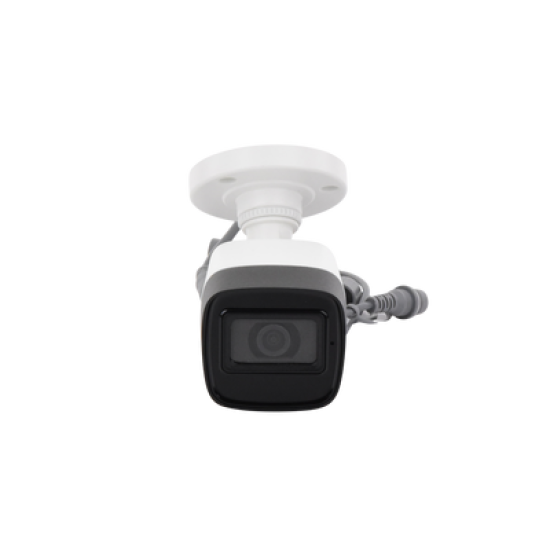 AUDIO POR COAXITRON / Bala TURBOHD 5 Megapixel / Gran Angular 85.5° / Lente 2.8 mm / 30 mts IR EXIR / Exterior IP67 / 4 Tecnologías / dWDR