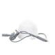 Turret TURBOHD 1080p / Imagen a Color 24/7 / Lente 2.8 mm / ColorVu Lite / Luz Blanca 20 mts / Uso en interior / Policarbonato
