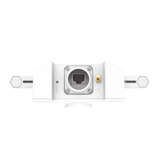 Punto de Acceso Omada Exterior / Wi-Fi 6 AX1800 MU-MIMO 2x2 / Mesh Omada / Alta Densidad de Usuarios / Carcasa Resistente IP67 / Configuración por Controlador o Stand-Alone / Para Montaje en Mástil/ Pared / Alimentación PoE+ 