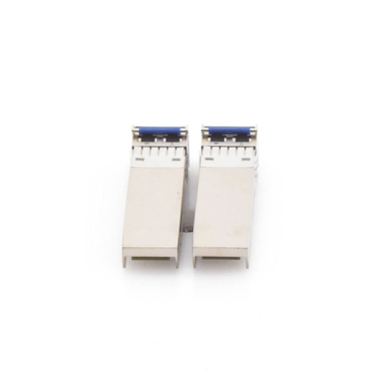 UFiber Módulo SFP+ 10G, transceptor MiniGibic MonoModo 10 Gbps, distancia 10 km, conectores LC, 2 hilos (duplex), paquete de 2 piezas