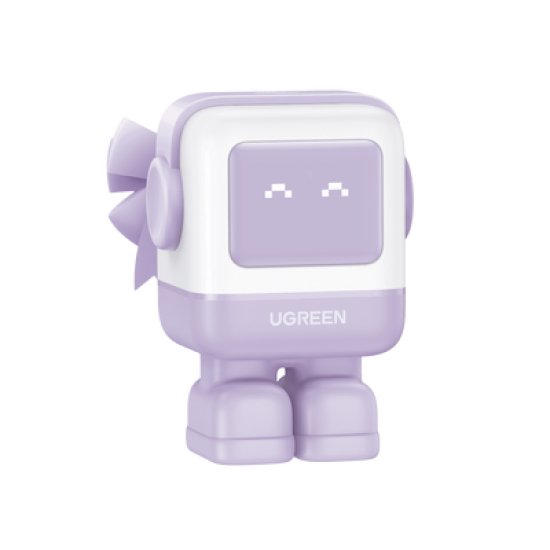 Cargador RobotGaN de 65W Serie Nexode | 3 Puertos de Carga Rápida | 2 USB-C | 1 USB-A | PD 3.0 | QC 4.0 | Carga Inteligente | Tecnología GaN II | Zapato Magnético Extraíble | Carcasa Ignifuga | Pantalla LED. 