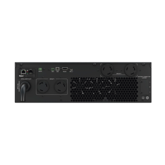 UPS SmartZone de 5000 VA/5000 W, Online Doble Conversión, Entrada 208/240 Vca NEMA L6-30P, Onda Senoidal Pura, 6 UR, Con 4 Tomas NEMA L6-30R, Incluye Tarjeta de Red y Kit de Rieles