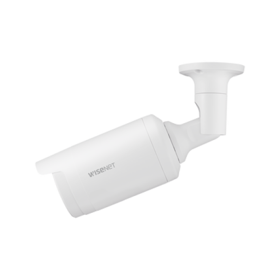 Cámara IP Tipo Bala 4 Megapíxel / Lente 3.3 a 10.3mm / IR 30M / WDR 120db / IP66 / H.265 & WiseStream / modo pasillo / POE 802.3af
