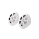 Par de altavoces fabricado en grado marinos en color blanco de 6.5