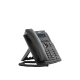 Teléfono IP empresarial para 2 lineas SIP con pantalla LCD, Códec Opus, conferencia de 3 vías, PoE.