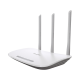 Router Inalámbrico WISP, 2.4 GHz, 300 Mbps, 3 antenas externas omnidireccional 5 dBi, 4 Puertos LAN 10/100 Mbps, 1 Puerto WAN 10/100 Mbps, IPTV, IPV6