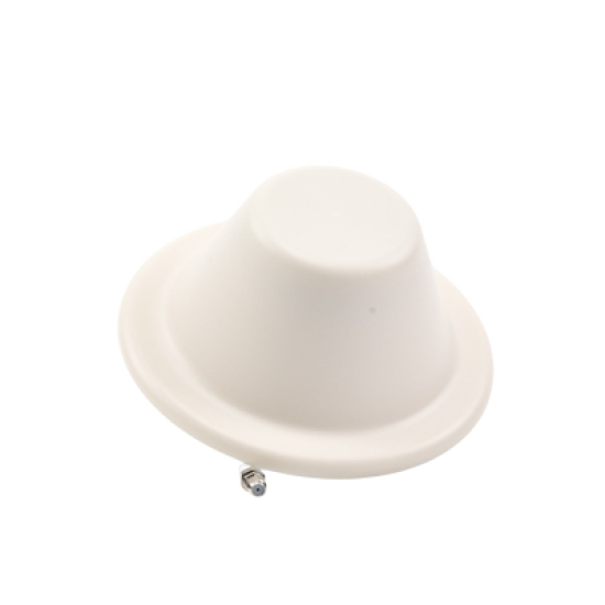 Antena Tipo Domo| 698-960/1710-2700 MHz, 2/4 dB | 75 Ohm, con conector F Hembra.