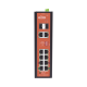 Switch PoE Industrial No administrable / Puertos 1-2 PoE 802.3 af/at y PoE 24 Vcc Pasivo 30W / Puertos 3-4 PoE 802.3 af/at/bt Hasta 60W / Puertos 5-8 PoE 802.3 af/at Hasta 30W / Los 8 puertos son Gigabit + 2 SFP combo / Presupuesto 300W