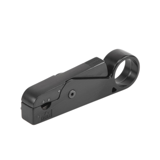 Herramienta Manual para Desforrar Cables tipo RG-8/U, con Ajuste de Posición de Navajas  para una Alta Precisión en el Corte, Según Sea el Diámetro del Cable