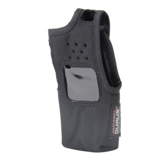 Funda de Nylon, lazo-cinto, capuchón auto-adherible / botones y visor frontal / IC-F3021, IC-F3031, IC-F3230. Funda de Nylon, lazo-cinto, capuchón auto-adherible / botones y visor frontal / IC-F3021, IC-F3031, IC-F3230.