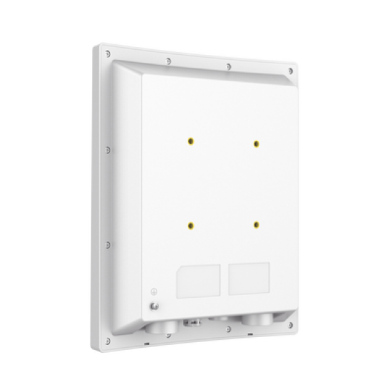 Punto de acceso para exterior AX3000 Wi-Fi 6, MU-MIMO 2x2:2, Throughput inalámbrico agregado de 3 Gbps con administración desde la nube gratuita o stand-alone.