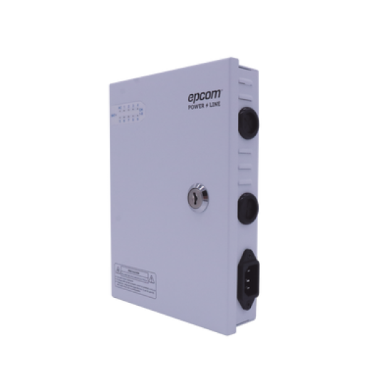 Fuente PREMIUM / 11-15 V / 9 canales / 16 A / Alta tecnología en seguridad / Doble ventilador / Hasta 1.8 Amperes por Salida / Filtro de ruido por canal / Diseño de alta gama.