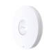 Punto de Acceso Omada / Wi-Fi 6 AX1800 MU-MIMO 2X2 / Omada Mesh / Alta Densidad de Usuarios / Configuración por Controlador o Stand-Alone / Para Montaje en Techo-pared / Alimentación PoE+