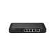 Router Balanceador Administrable Cloud con 3 Puertos LAN gigabit, 1 Puerto WAN gigabit y 1 puerto LAN/WAN gigabit configurable, hasta 100 clientes con desempeño de 600 Mbps asimétricos