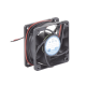 Ventilador Anticondensante Axial Cuadrado, 60x60x25 mm, 12 Vcc, 4390 RPM, 1.8 W, 0.15 A, Flujo de Aire de 25.0 CFM, Unión Sellada.