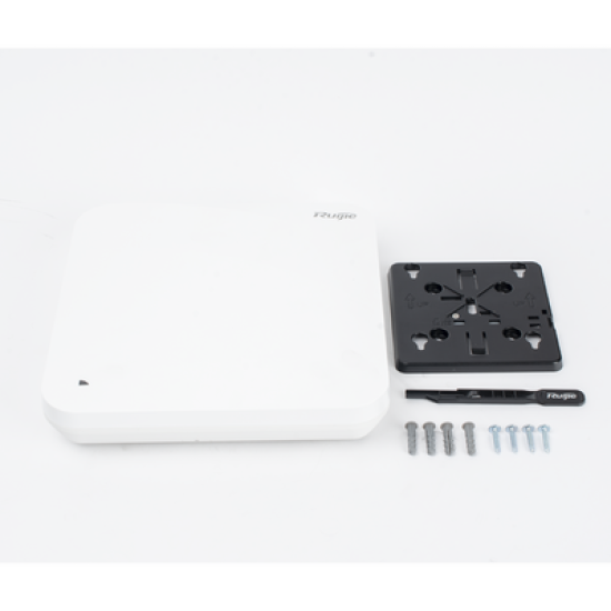 Punto de acceso Enterprise Wi-Fi 6E soporte ZigBee, Bluetooth 5.1, para interior, Puerto Multi-Gigabit 5G PoE, Puerto 1G LAN y puerto SFP 5G hasta 7.8 Gbps MU-MIMO 4x4
