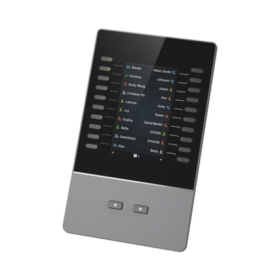 Modulo de extensión para modelos GRP2615, GRP2624, GRP2650 & GRP2670 y al Videoteléfono IP GXV3350 & GXV3450 de Grandstream.