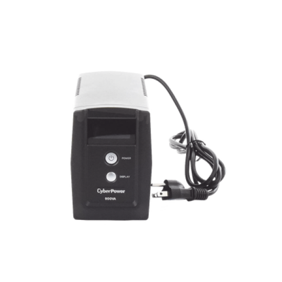UPS de 900 VA/420 W, Topología Línea Interactiva, Entrada 120 Vca NEMA 5-15P, y 6 Salidas NEMA 5-15R, Con Regulador de Voltaje (AVR)