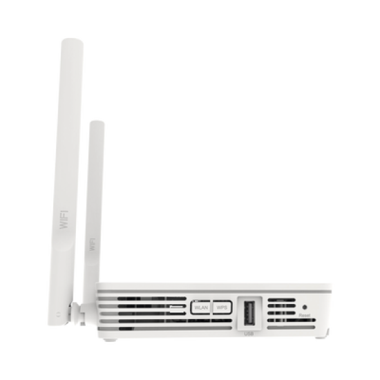 ONT GPON OptiXstar WiFi 2.4GHz 4 puertos GE + 1 puerto CATV + 2 POTS, hasta 300 Mbps