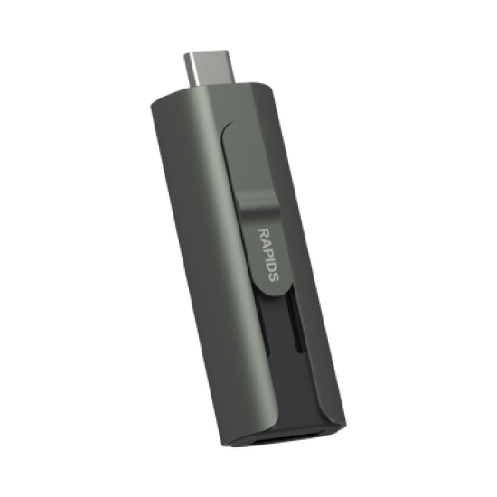 Memoria USB Dual impulsado por SSD Core / 512 GB / USB-C y USB-A / 1000 MB/s de Escritura