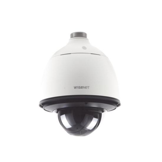 Domo IP PTZ Antivandálico 2MP / Zoom Óptico 23X / H.265 & WiseStream  / WDR 120DB / Exterior IP66