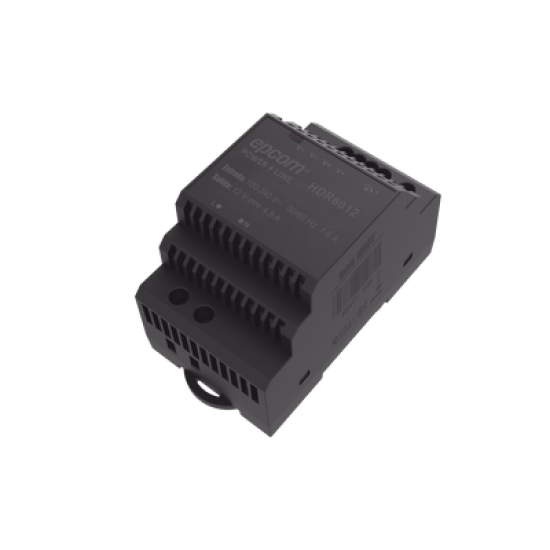 Fuente de Poder Industrial Entrada: 100-240 Vca / Salida: 15 Vcc/ 4 A/ 60 W/ Riel Din 
