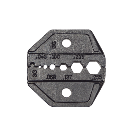 Matriz Ponchadora para RG58, RG59, RG62 y  RG174. Compatible con Pinza Ponchadora VDV200-010