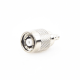 Conector TNC Macho Inverso de Anillo Plegable para Cable RG-142/U, Níquel/ Oro/ Teflón.