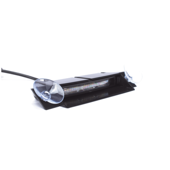 Luz Direccional de Visera, Dual color, Ámbar/Claro con enchufe para automóvil 