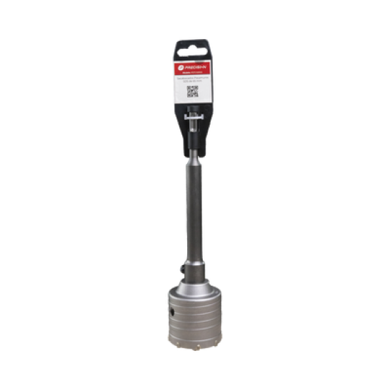 Broca Pasamuros SDS, Sacabocado P/Concreto 65mm con Ext. de 220mm (Ideal para Instalar MINISPLITS)