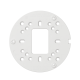 Fisheye IP 12 Megapixel / WDR 120dB / PTZ Digital 16X / Para aplicaciones de estacionamiento 
