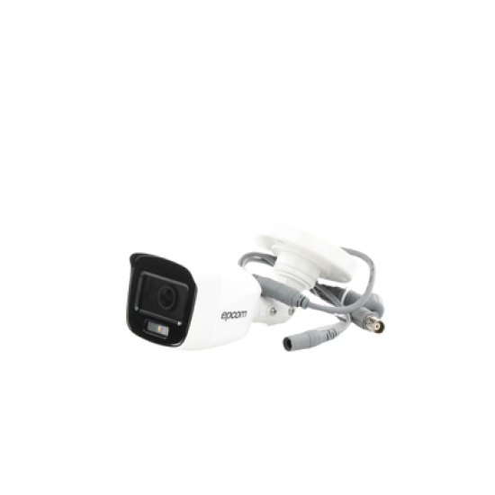 Bala TURBOHD 2 Megapíxel (1080p) / Lente 2.8 mm / ColorVu / Microfono Integrado / Imagen a Color 24/7 / Policarbonato / Luz Blanca 20 mts / Exterior IP66 / TVI-AHD-CVI-CVBS / dWDR