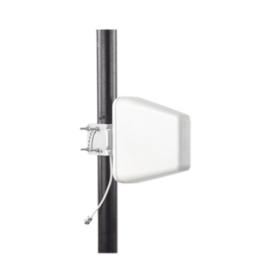 Antena Direccional de Banda Ancha de Alto Desempeño, 698-960 MHz / 1695-2700 MHz, conector N hembra. 50 Ohm de impedancia.