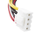 Cable Doble de Corriente SATA / Compatible con DVR's epcom / HIKVISION / 25 cms de Longitud