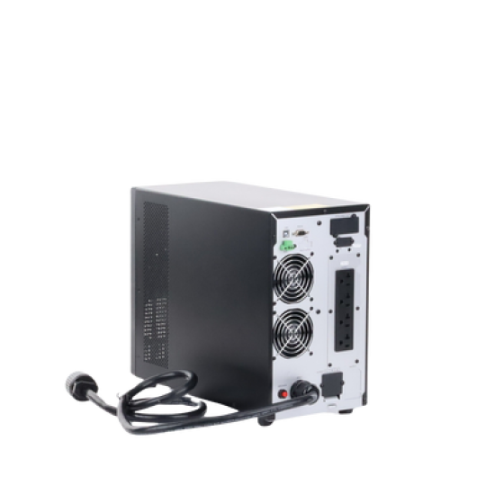 UPS de 3000 VA/2700 W, Online Doble Conversión, Entrada 120 Vca NEMA L5-30P, Onda Senoidal Pura, Tipo Torre, Con 4 Tomas NEMA 5-20R y 1 Block Hardwired
