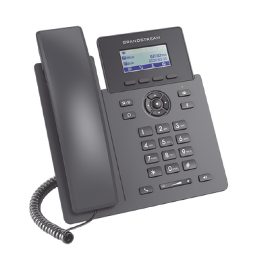 Teléfono IP Grado Operador, 2 líneas SIP con 2 cuentas, codec Opus, IPV4/IPV6 con gestión en la nube GDMS