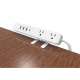 Multicontacto con Montaje para Escritorio / Carga Rápida para 65 W / 3 x Nema 5-15P / 2 x USB-A (5V @3A) / 1 x USB-C (65W)