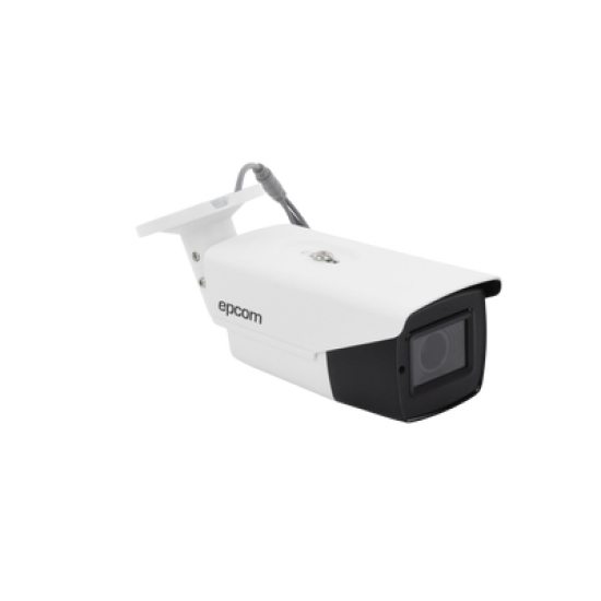 Bullet TURBOHD 4K (8Megapixeles) / Lente Mot. 2.7 a 13.5 mm / Potente IR EXIR de 80 mts / Exterior IP67 / 12 Vcc - 24 VCA / dWDR