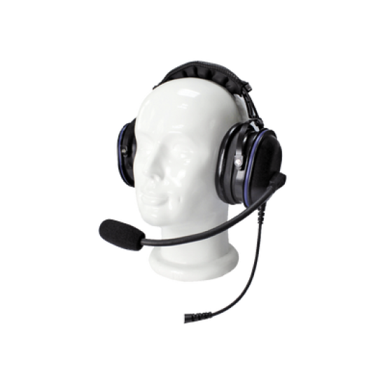 Auriculares de diadema de uso rudo sobre la cabeza para radios GP300/P1225/PRO3150/MAG ONE/EP450/DEP450