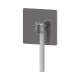 Antena Tipo Panel 2400 MHz, Apertura H/V (18º), Ganancia 20 dBi, Dimensiones 30 x 30 4.5 cm, Conector N- Hembra, Para exterior 