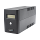 UPS 600VA/360 W Pantalla LCD / Línea Interactiva 120Vca / 6 tomas 5-15R (4 Respaldadas) / Regulación de Voltaje / Protección RJ45