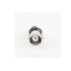 Conector BNC Hembra a 50 Ohm, Montaje Frontal en D-Plano, Anillo Plegable para Cables RG-174/U y RG-316/U, Niquel/ Oro/ Teflón.