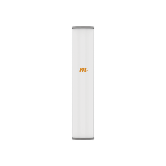 Antena Sectorial MIMO 4X4 de 45 º,  4.9 - 6.4 GHz, IP55, Ganancia de 22 dBi, 4 Conectores N-hembra, Montaje y Jumper tipo N incluido.