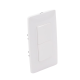 Apagador Dúplex de 10 A/ 127 V CA ~ 60 Hz /  1 1/2 Módulos / Color Blanco.
