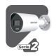 Bala IP 2 Megapixel / Lente 2.8 mm / 40 mts IR EXIR / Exterior IP67 / WDR 120 dB / PoE / Micrófono Integrado / ACUSENSE (Evita Falsas Alarmas) / Micro SD / ONVIF