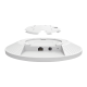 Punto de Acceso Omada Ultra-Rango / Wi-Fi 6 AX6000 MU-MIMO 4x4 /  Mesh Omada / Alta Densidad de Usuarios / Configuración por Controlador o Stand-Alone / Para Montaje en Techo/pared / Alimentación PoE+ 