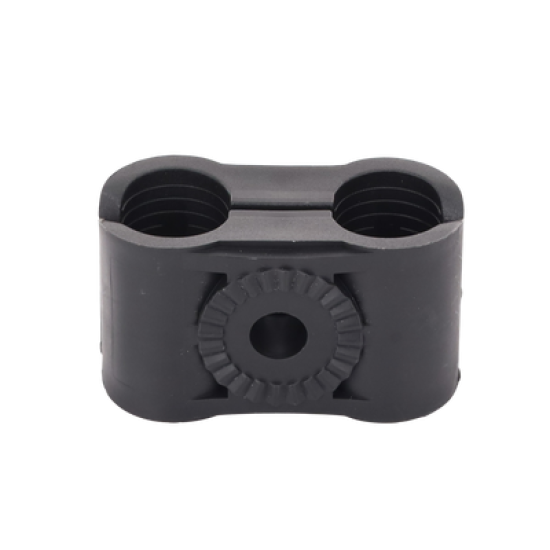 Paquete de 10 Sujetadores Plasticos Para Cable Coaxial de 5/8