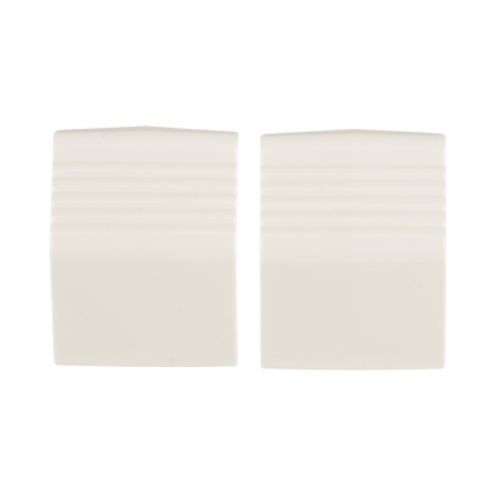 Unión recta de base, para uso con canaleta T70, Material PVC Rígido, Color Blanco Mate