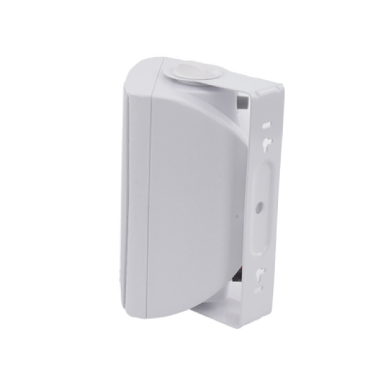 Altavoz de Pared de 2 vías | Woofer 4in + 1.5in | 2.5W - 20W | Para Sistemas 70/100V y 8 ohms | Material ABS | Rejilla y Bracket de Metal | Color Blanco
